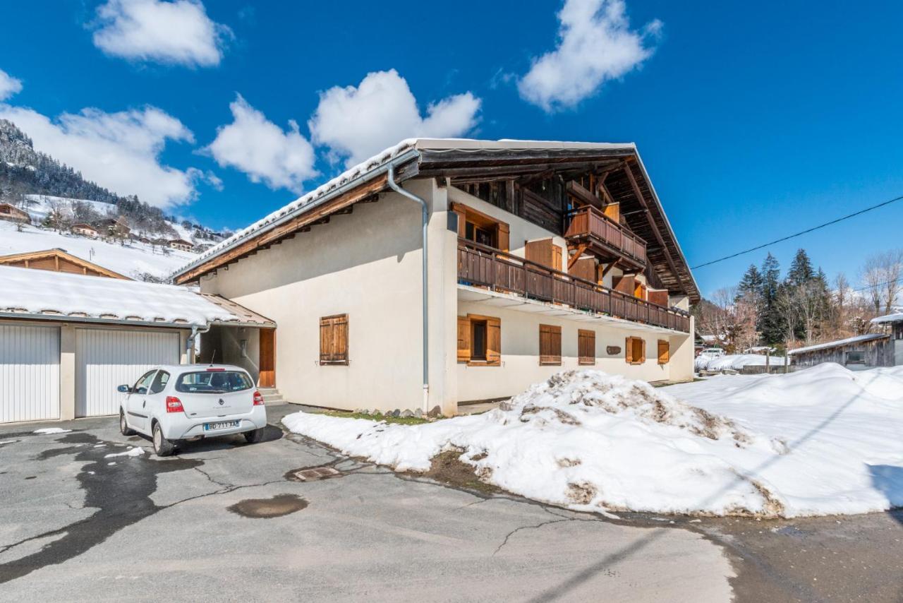 Apartmán Flocon Des Neiges Praz-sur-Arly Exteriér fotografie