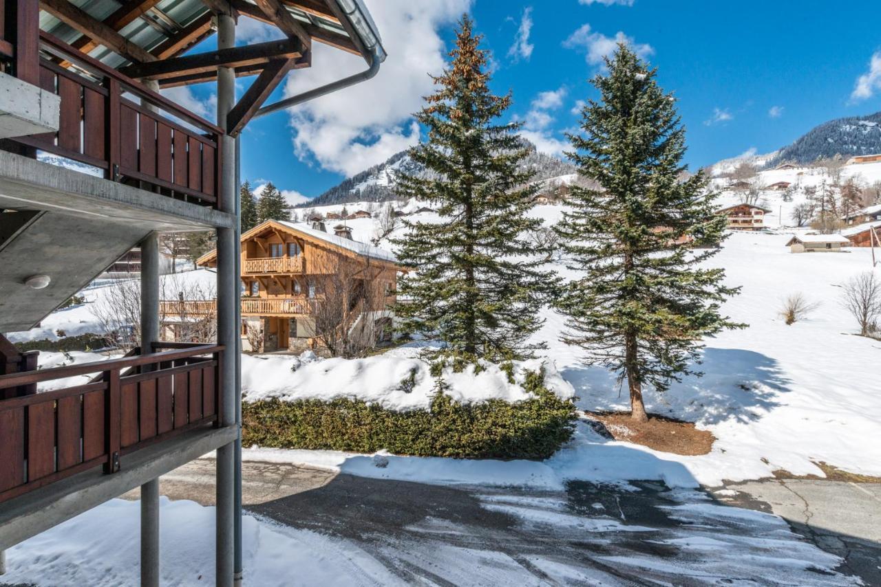 Apartmán Flocon Des Neiges Praz-sur-Arly Exteriér fotografie