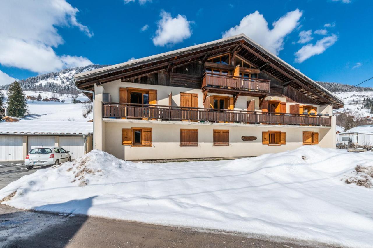 Apartmán Flocon Des Neiges Praz-sur-Arly Exteriér fotografie